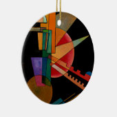 Abstracte interpretatie door Wassily Kandinsky Keramisch Ornament (Rechts)