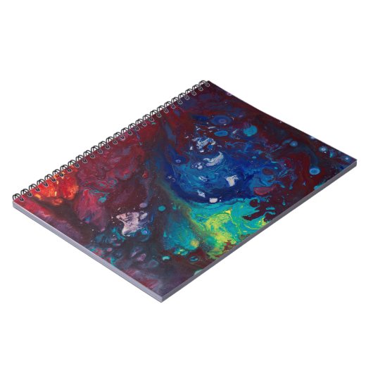 Abstracte interstellaire notitieboek (Linkerzijde)