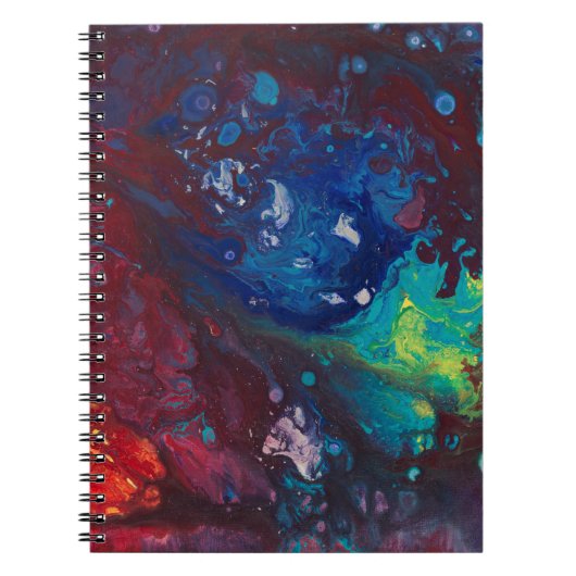 Abstracte interstellaire notitieboek (Voorkant)