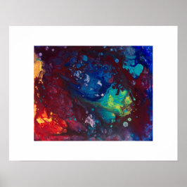 Abstracte interstellaire poster