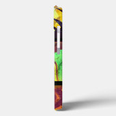 Abstracte iPad-draagtas met dop Case-Mate iPhone Case (Achterkant / Links)