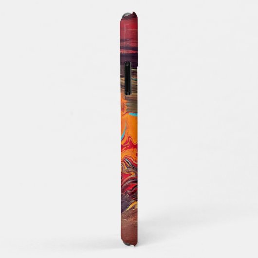 Abstracte Iphone-draagtas - Oranje Case-Mate iPhone Case (Achterkant/rechts)