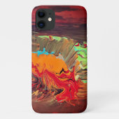 Abstracte Iphone-draagtas - Oranje Case-Mate iPhone Case (Achterkant)