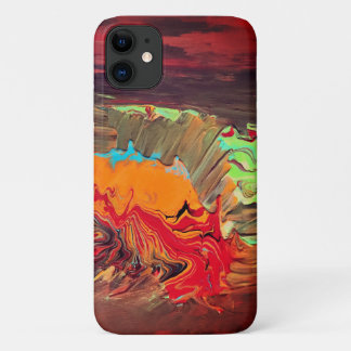 Abstracte Iphone-draagtas - Oranje Case-Mate iPhone Case