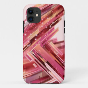 Abstracte iPhone-draagtas voor kleuren iPhone 11 Hoesje