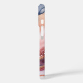 Abstracte iPhone hoesje. Aangepaste naam. Case-Mate iPhone Case (Achterkant / Links)