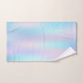 Abstracte Iridescent Achtergrond pasteelkleuren Bad Handdoek (Handdoek)
