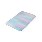 Abstracte Iridescent Achtergrond pasteelkleuren Badmat (Gekanteld)