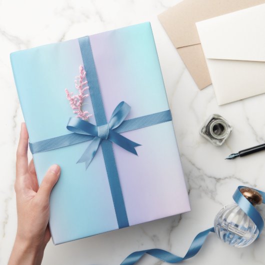 Abstracte Iridescent Achtergrond pasteelkleuren Cadeaupapier (Geschenken)