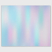 Abstracte Iridescent Achtergrond pasteelkleuren Cadeaupapier (Vlak)