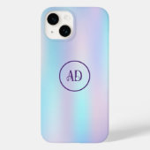 Abstracte Iridescent Achtergrond pasteelkleuren Case-Mate iPhone Case (Achterkant)
