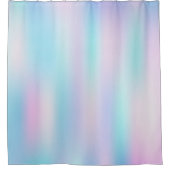 Abstracte Iridescent Achtergrond pasteelkleuren Douchegordijn (Voorkant)