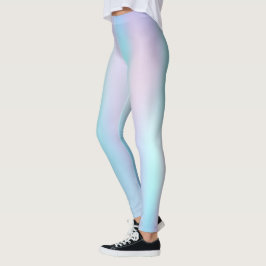 Abstracte Iridescent Achtergrond pasteelkleuren Leggings