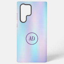 Abstracte Iridescent Achtergrond pasteelkleuren Samsung Galaxy Hoesje