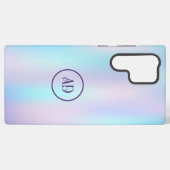 Abstracte Iridescent Achtergrond pasteelkleuren Samsung Galaxy Hoesje (Achterkant horizontaal)