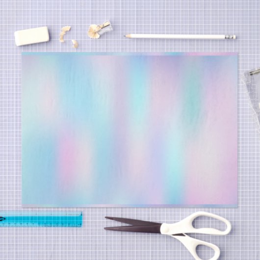 Abstracte Iridescent Achtergrond pasteelkleuren Tissuepapier (Craft)