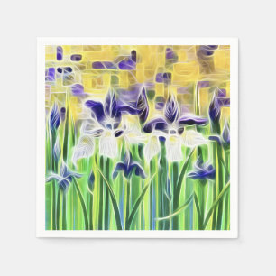 Abstracte Iris Cocktailservet Servet