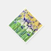 Abstracte Iris Cocktailservet Servet (Hoek)