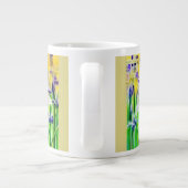 Abstracte Iris Kop (Achterkant)