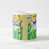 Abstracte Iris Kop (Voorkant)