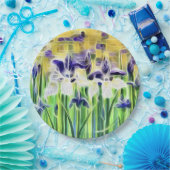 Abstracte Iris Papieren Servetten Bordje (Feest)