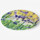 Abstracte Iris Papieren Servetten Bordje (Gekanteld)