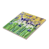 Abstracte Iris Tegel Tegeltje (Zijkant)