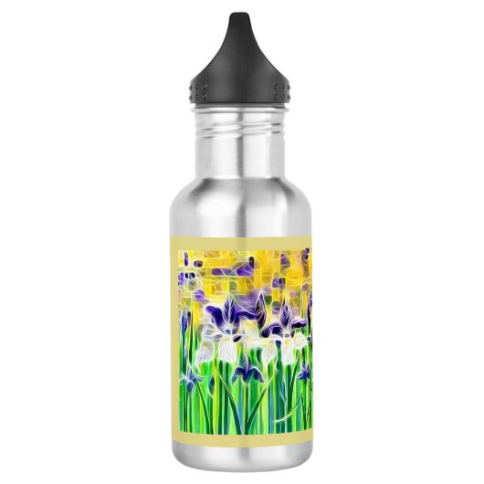Abstracte Iris-waterfles Waterfles (Links)
