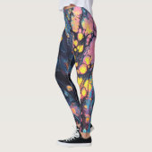Abstracte iriserende kunst Leggings (Links)