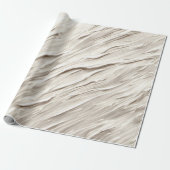 Abstracte ivoor textuur cadeaupapier (Uitgerold)