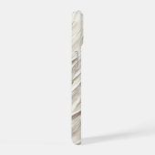 Abstracte ivoor textuur iPhone 15 case (Rechterkant)