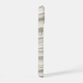 Abstracte ivoor textuur iPhone 15 case (Rechterkant)
