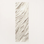Abstracte ivoor textuur yogamat (Achterkant)