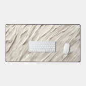 Abstracte ivoren textuur bureaumat (Keyboard & Muis)