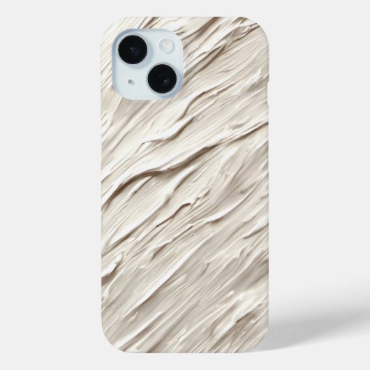 Abstracte ivoren textuur Case-Mate iPhone case (Achterkant)