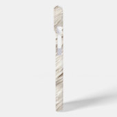Abstracte ivoren textuur Case-Mate iPhone case (Achterkant / Links)