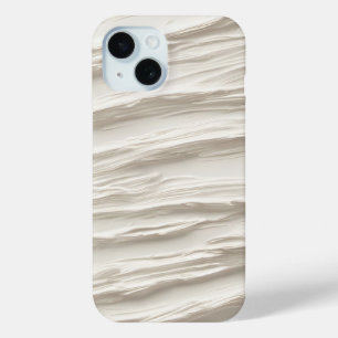 Abstracte ivoren textuur iPhone 15 case