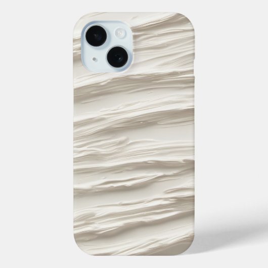 Abstracte ivoren textuur Case-Mate iPhone case (Achterkant)
