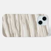 Abstracte ivoren textuur Case-Mate iPhone case (Achterkant (horizontaal))