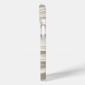 Abstracte ivoren textuur Case-Mate iPhone case (Achterkant / Links)