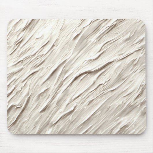 Abstracte ivoren textuur muismat (Voorkant)