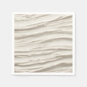 Abstracte ivoren textuur servet (Voorkant)