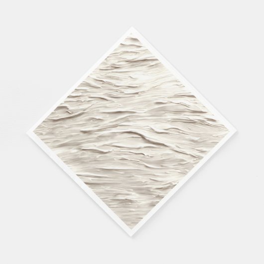 Abstracte ivoren textuur servet (Hoek)