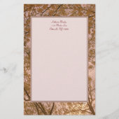 Abstracte jaarbakkerij briefpapier (Voorkant)