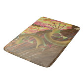 Abstracte jam-sessie Kokopelli Badmat (Gekanteld)