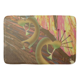 Abstracte jam-sessie Kokopelli Badmat