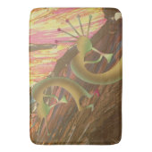 Abstracte jam-sessie Kokopelli Badmat (Voorkant Verticaal)