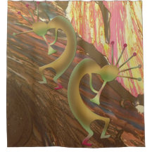 Abstracte jam-sessie Kokopelli