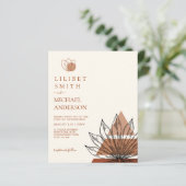 Abstracte Japandi Scandinavische geometrische brui (Staand voorkant)