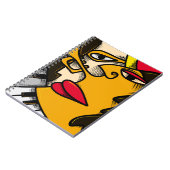 Abstracte Jazz Art, Muziekkunst (art), abstrac Notitieboek (Linkerzijde)